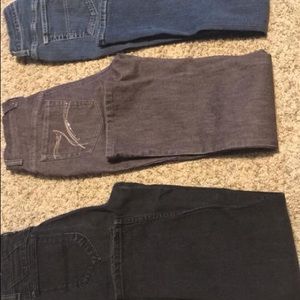 Name brand jeans!